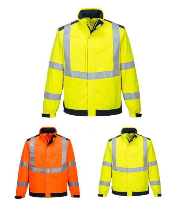 MV72 Portwest Moda Flame Multi Norm Arc Softshell Jacket